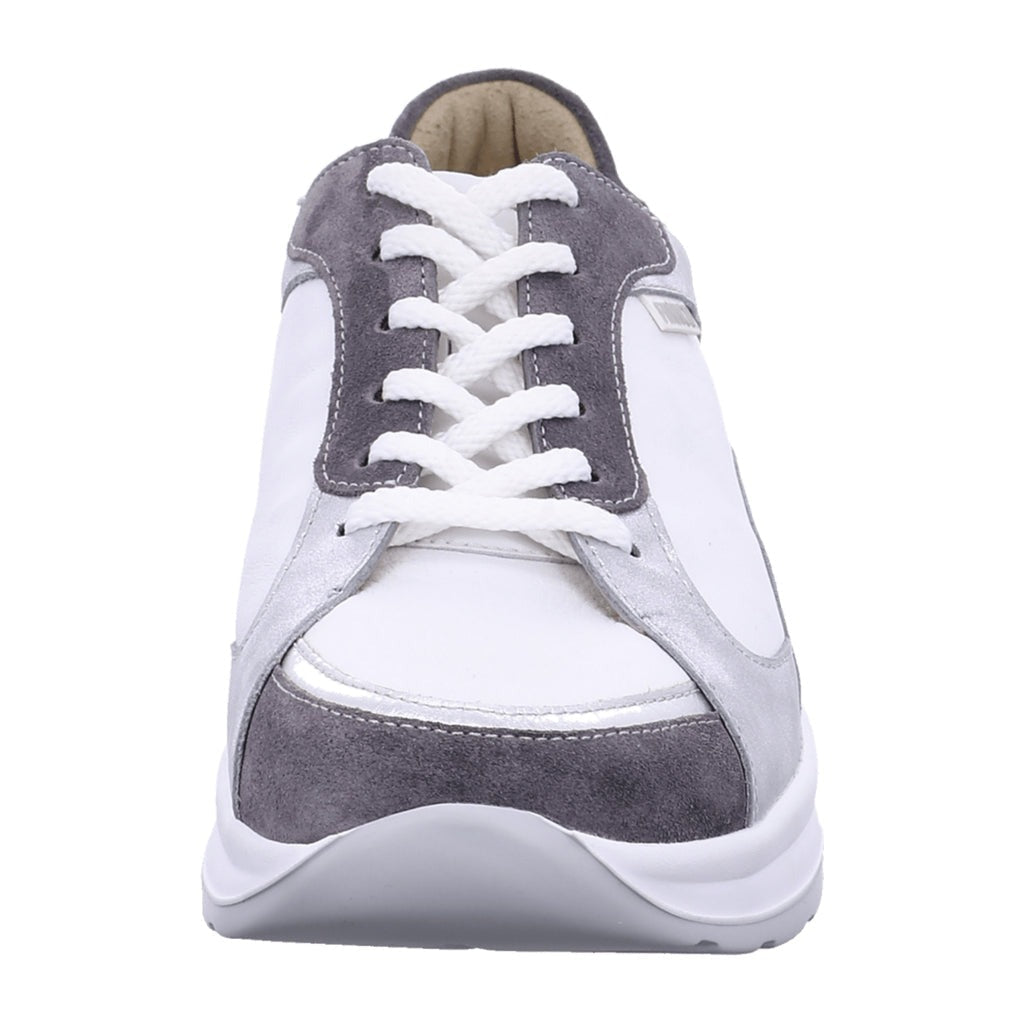 Piccadilly Trendline | Leather | White Silver - shoe - Finn Comfort