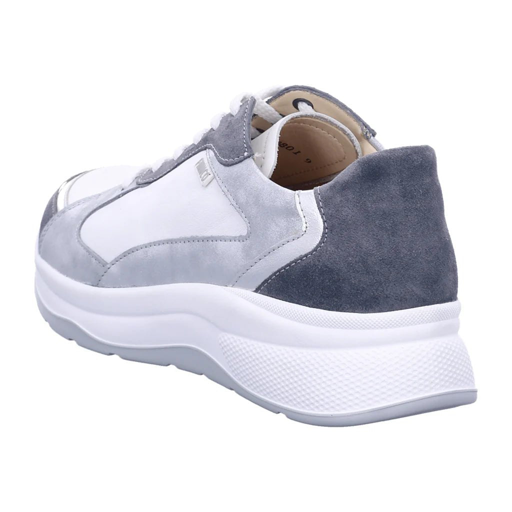 Piccadilly Trendline | Leather | White Silver - shoe - Finn Comfort