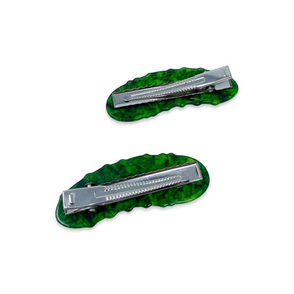 Pickle Alligator Clip Set - HAIR - JENNY LEMONS