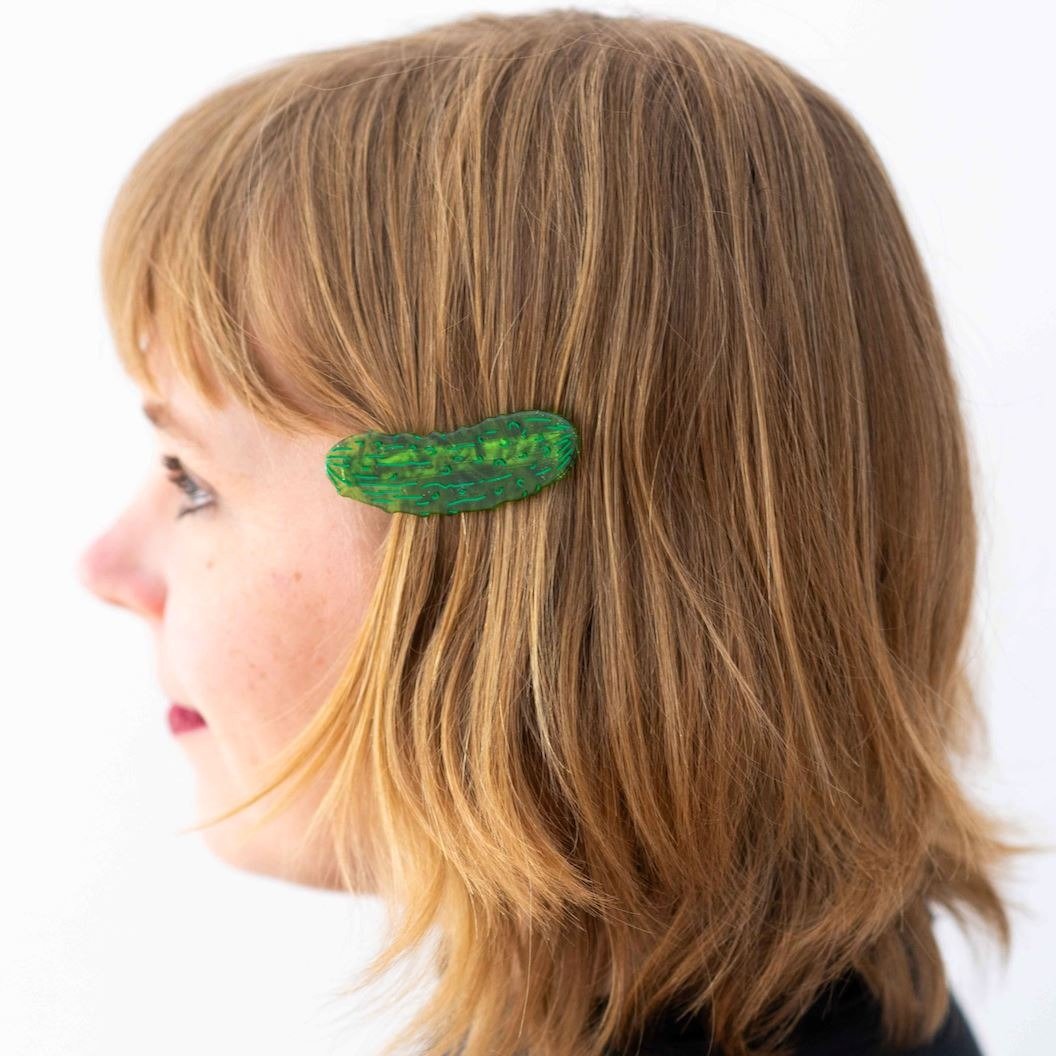 Pickle Alligator Clip Set - HAIR - JENNY LEMONS