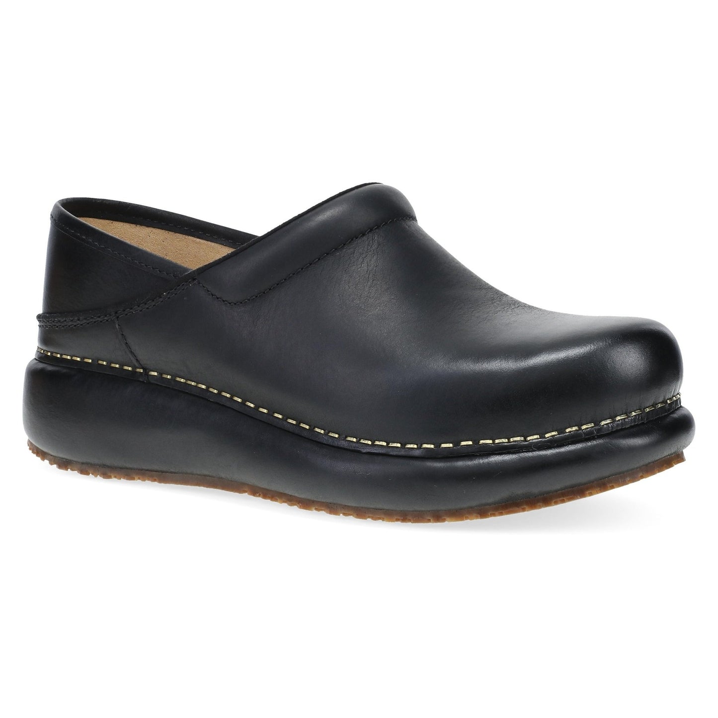 Platform Pro | Burnished Nubuck | Black - clog - Dansko