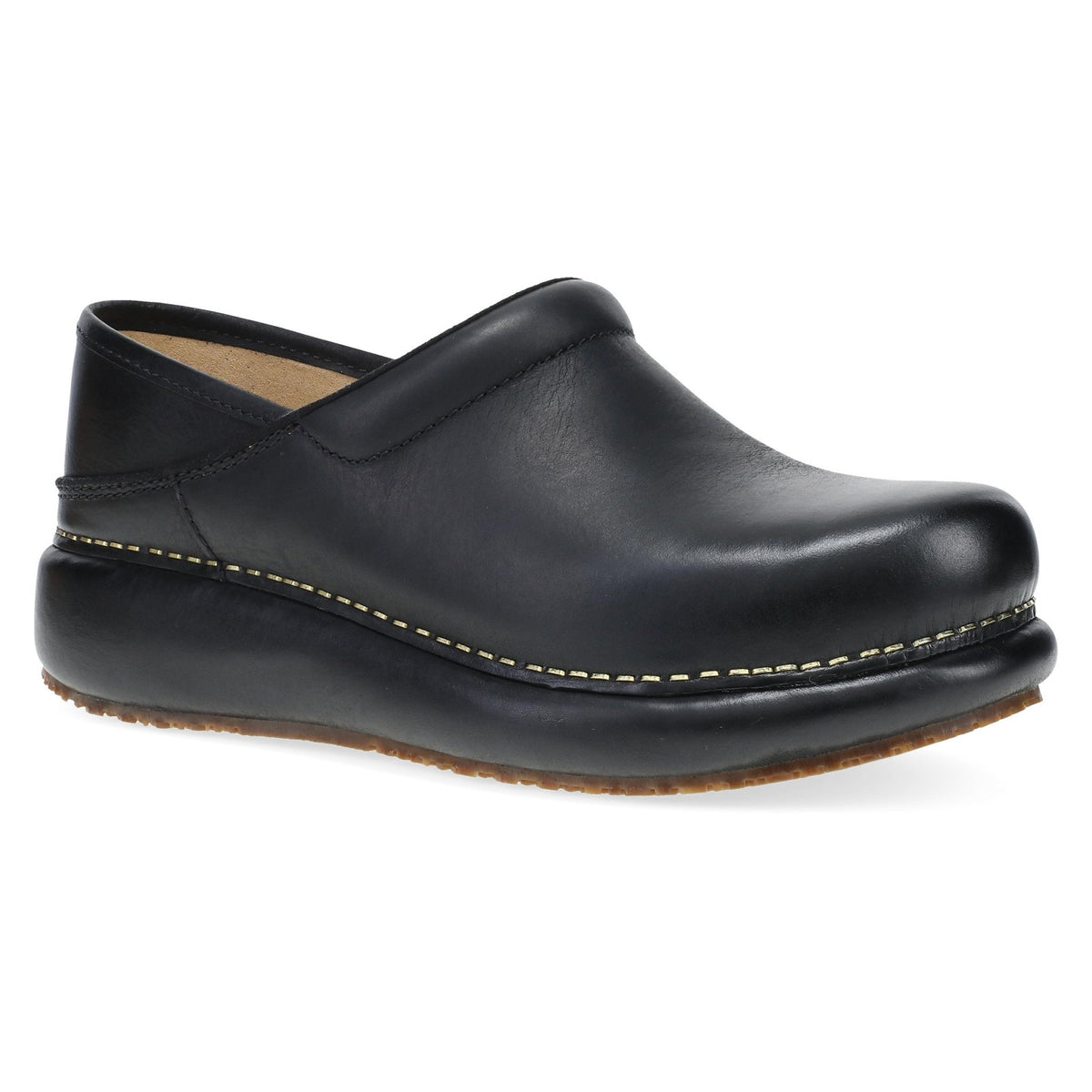 Platform Pro | Burnished Nubuck | Black - clog - Dansko