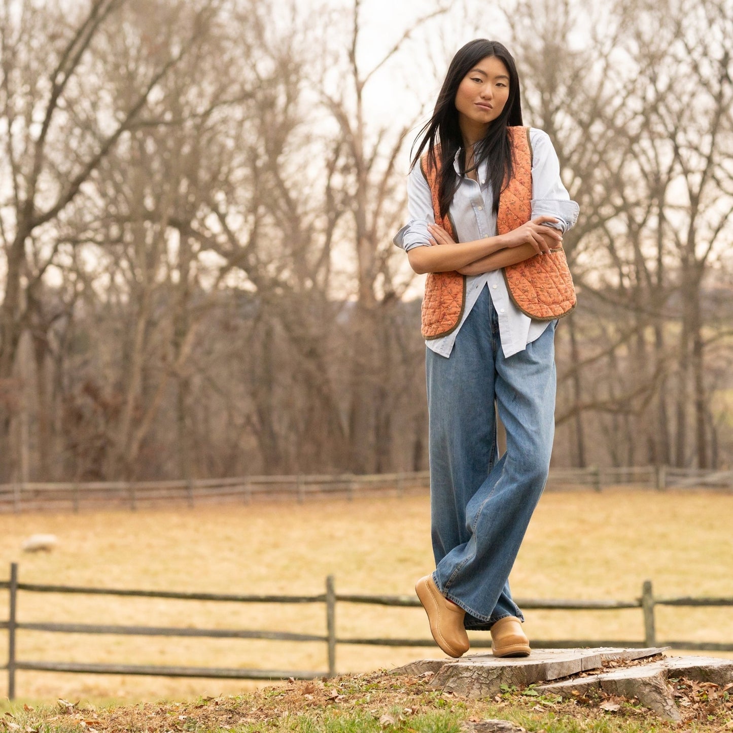 Platform Pro | Leather | Distressed Honey - clog - Dansko