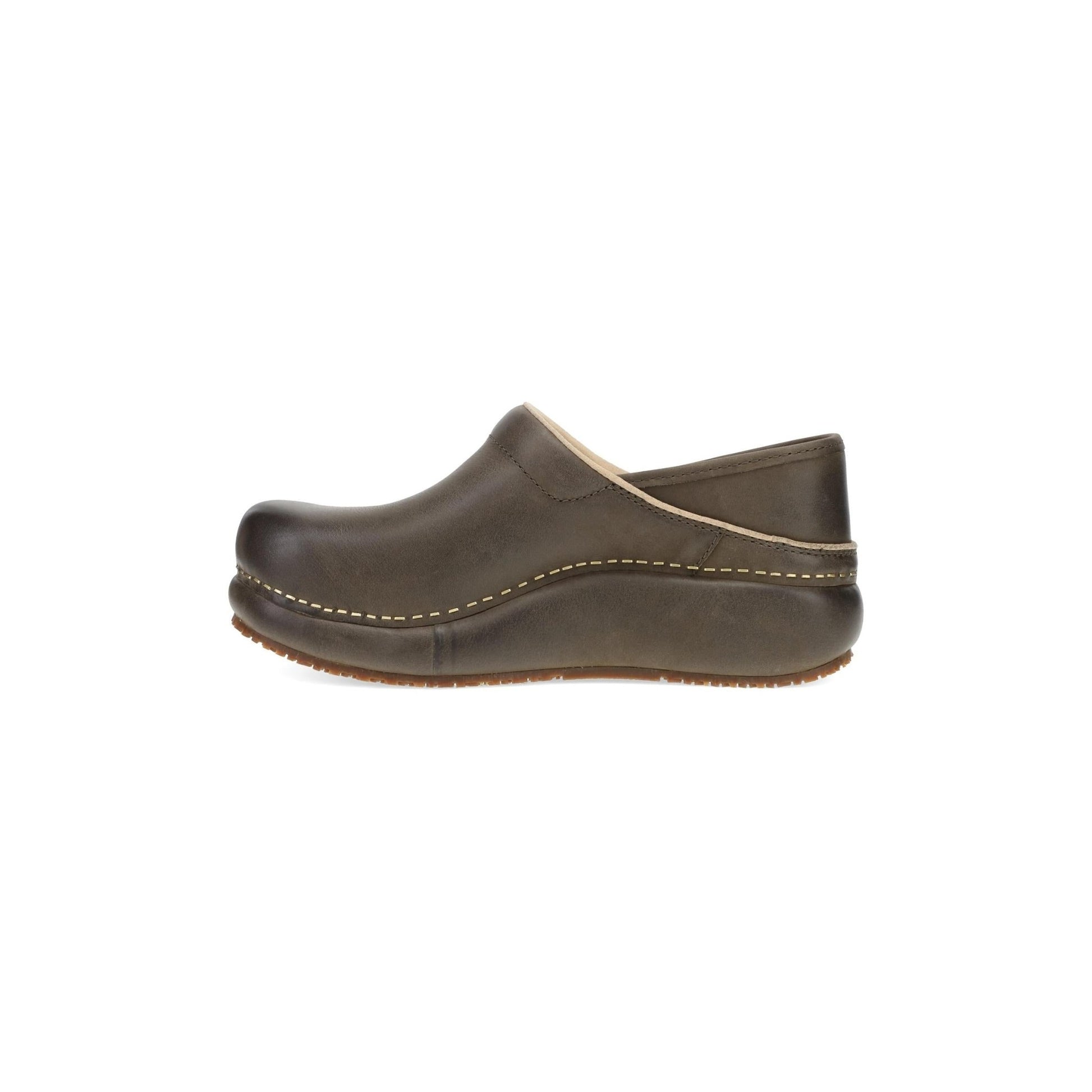 Platform Pro | Leather | Mushroom - clog - Dansko