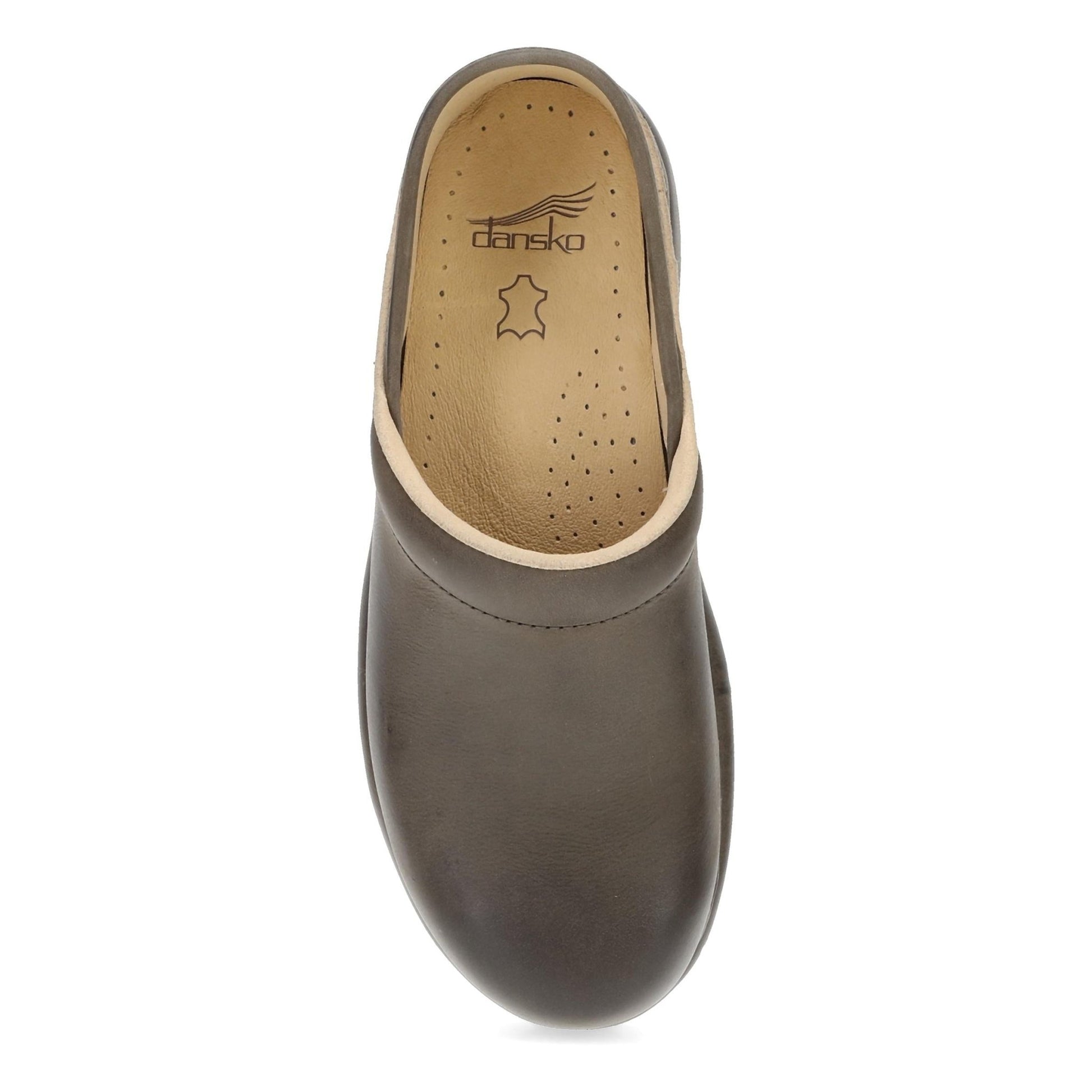 Platform Pro | Leather | Mushroom - clog - Dansko