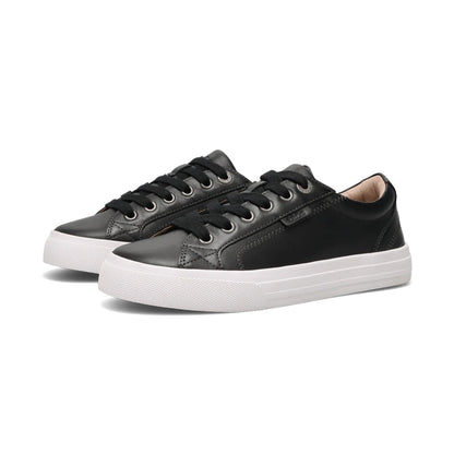 Plim Soul Lux | Leather | Black/White - shoe - Taos