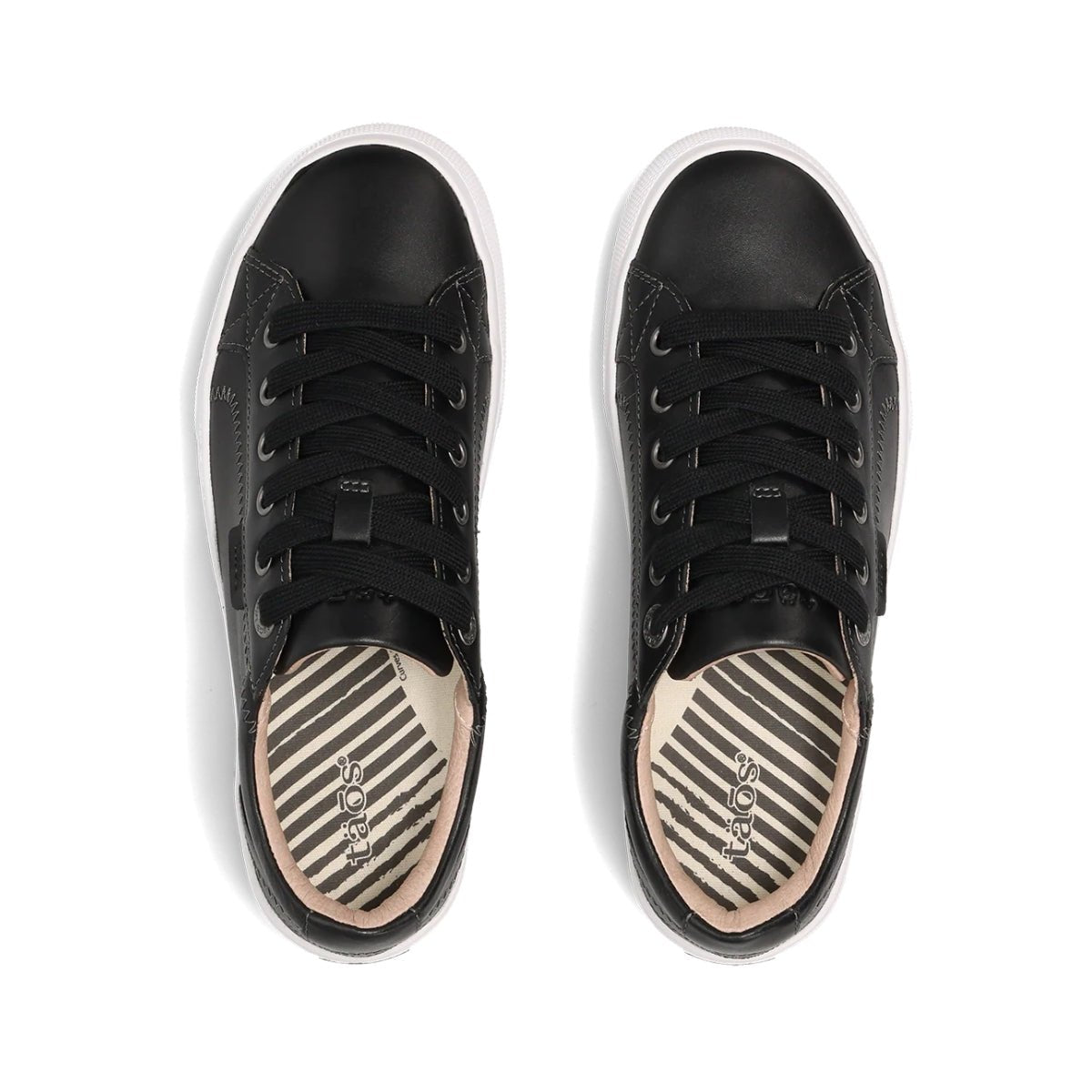 Plim Soul Lux | Leather | Black/White - shoe - Taos