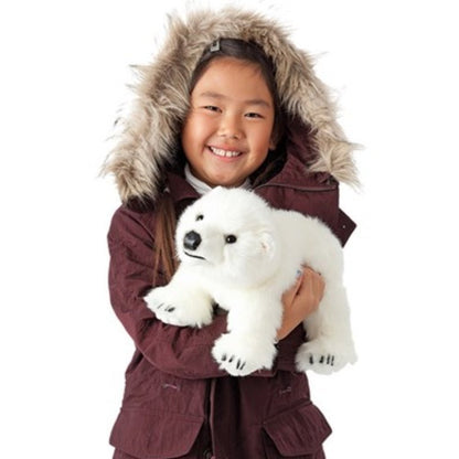 Polar Bear Cub Puppet - TOY - FOLKMANIS