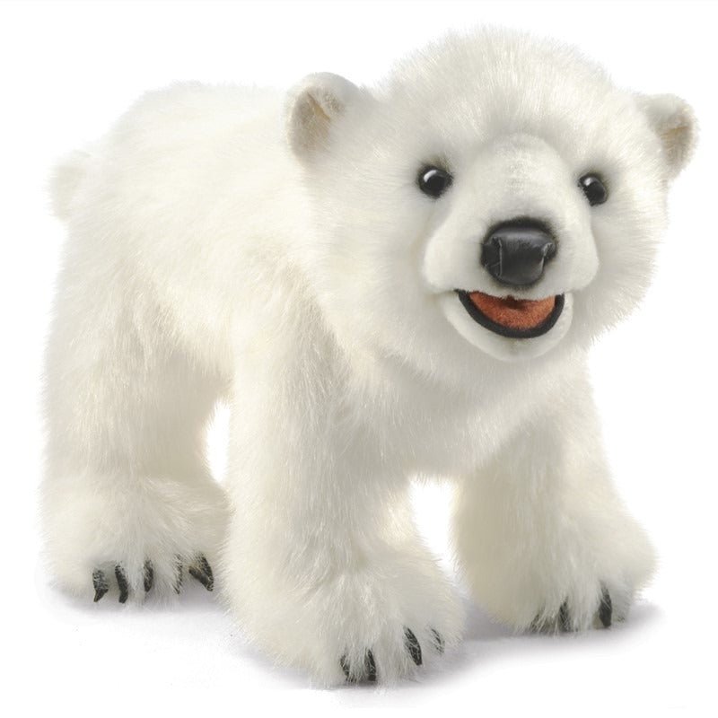 Polar Bear Cub Puppet - TOY - FOLKMANIS