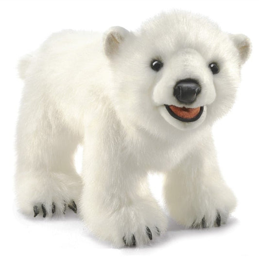 Polar Bear Cub Puppet - TOY - FOLKMANIS