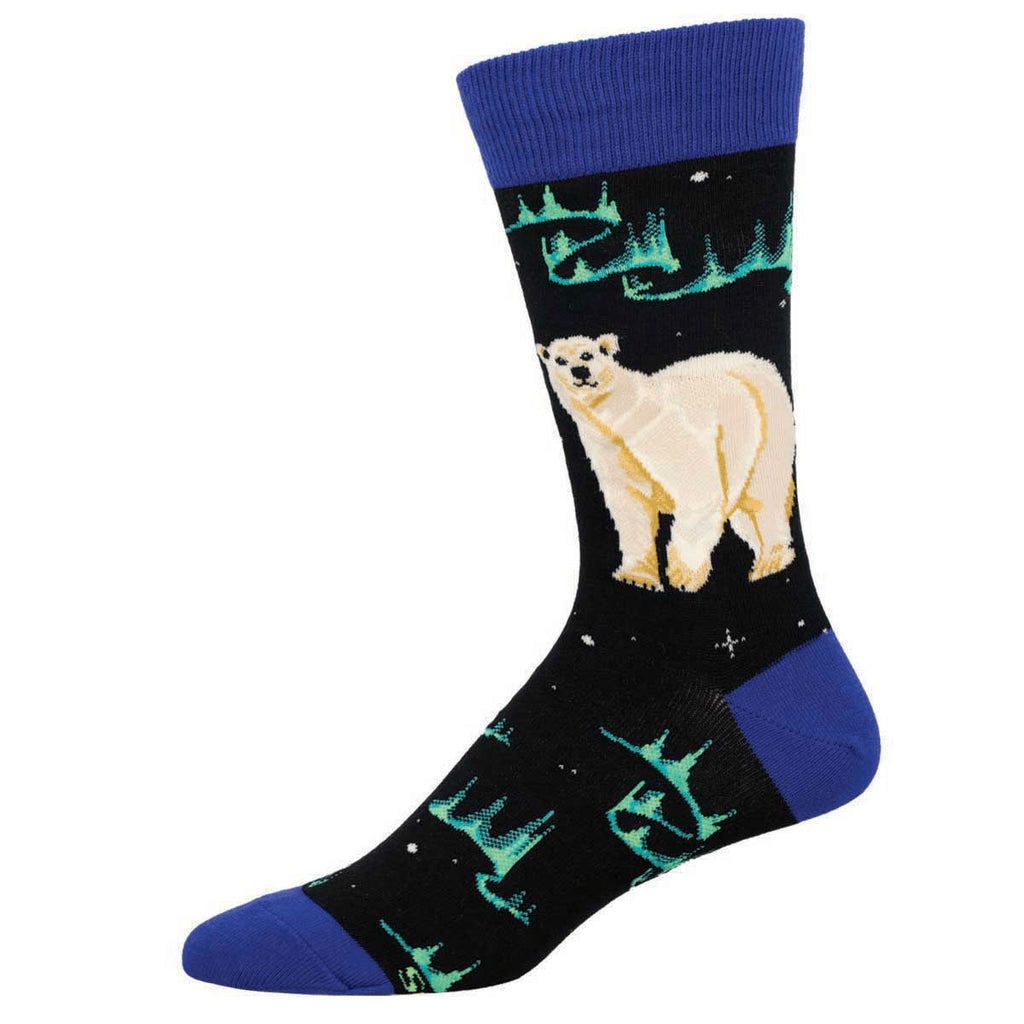 Polar Bear | Men | Black - Socks - Socksmith