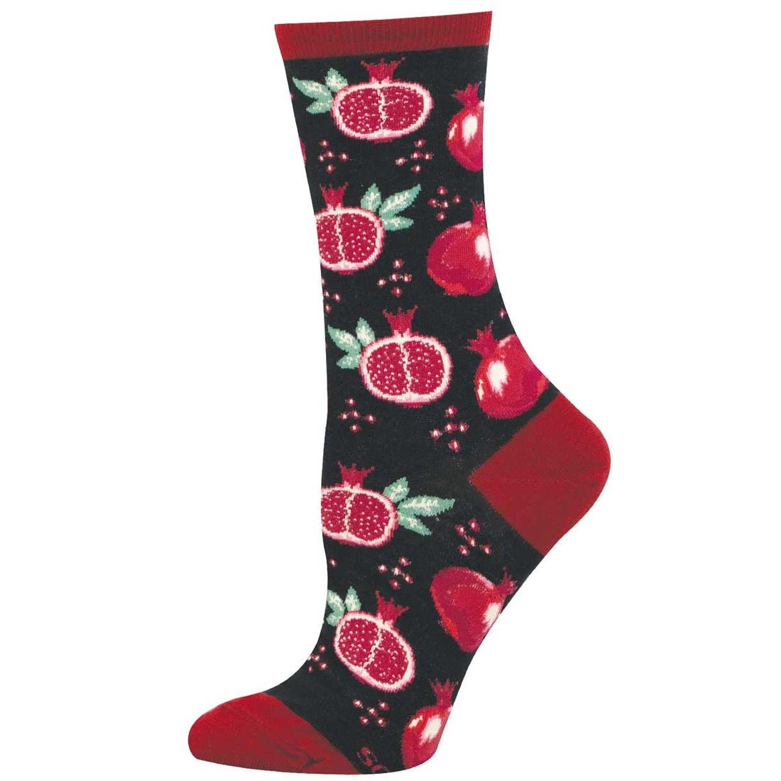 Pomegranate Pop | Women | Black - socks - Socksmith