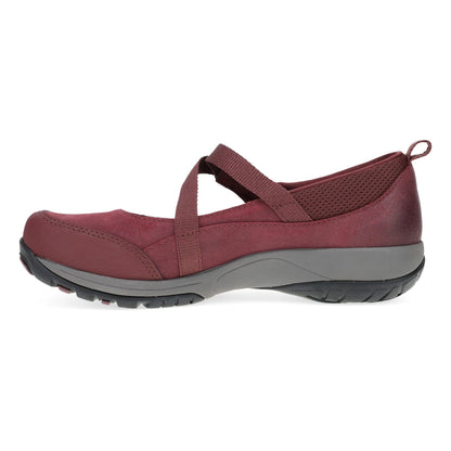 Primrose | Waterproof | Burnished Suede | Wine - shoe - Dansko