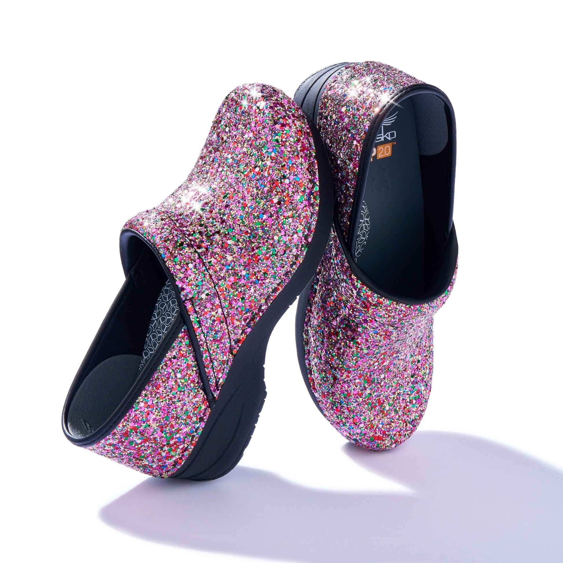 Pro XP 2.0 | Leather | Glitter Party - clog - Dansko