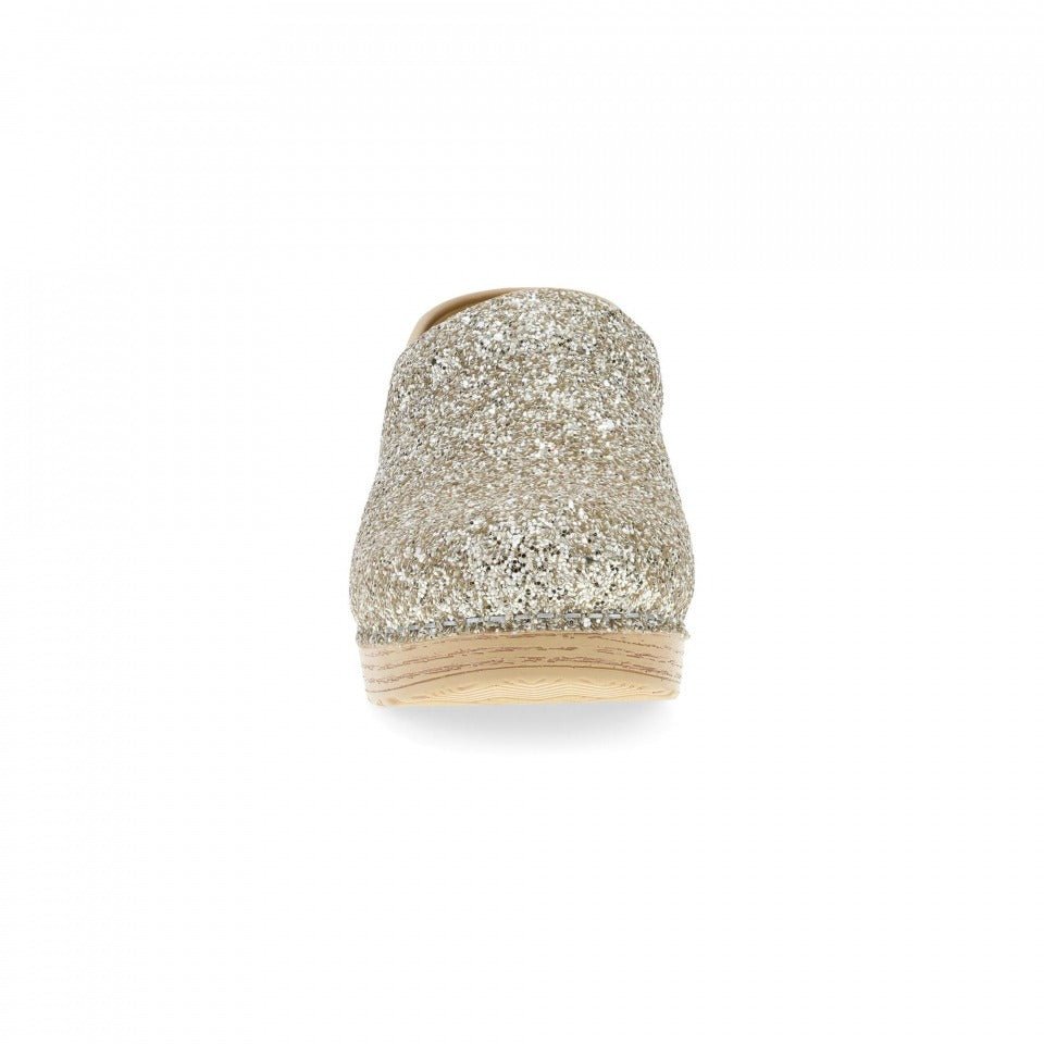 Professional | Leather | Glitter Champagne - clog - Dansko