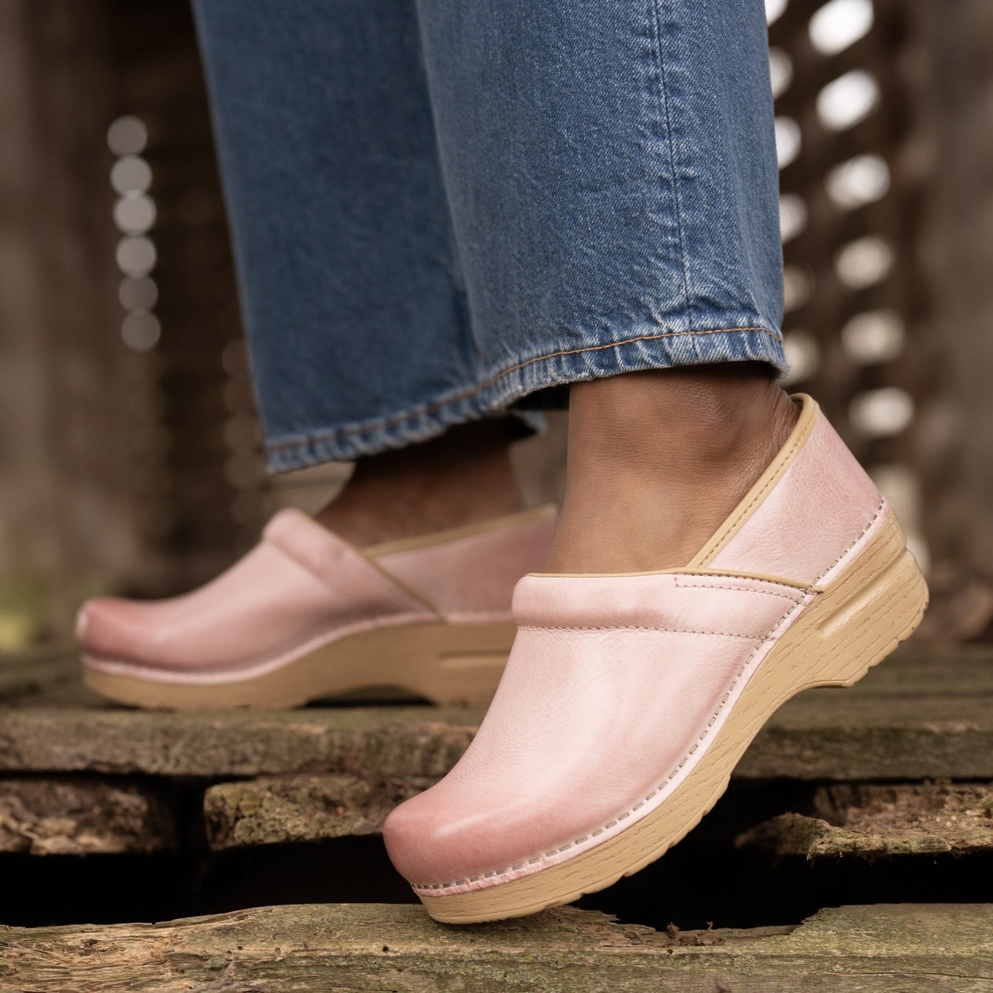 Professional | Milled Burnished | Pink - clog - Dansko