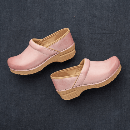 Professional | Milled Burnished | Pink - Clog - Dansko