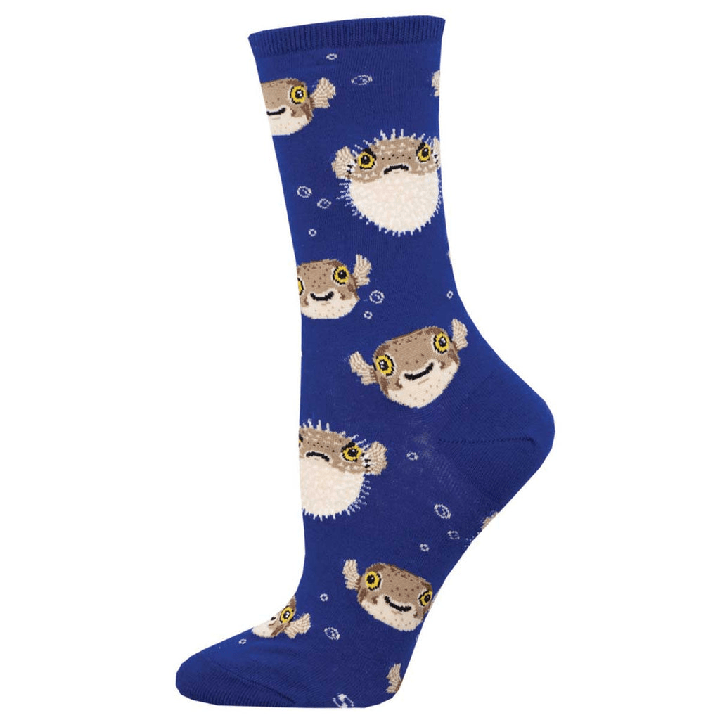 Pufferfish | Women | Blue - Socks - Socksmith