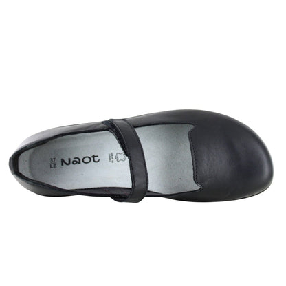 Purini | Leather | Jet Black - shoe - Naot