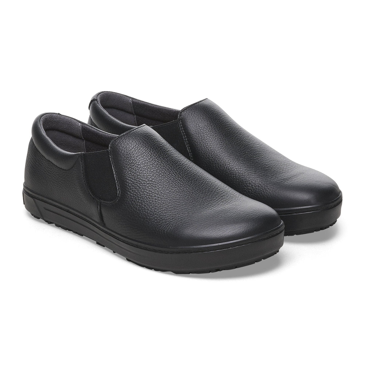 QO 400 Slip On | Leather | Black/Black - shoe - Birkenstock