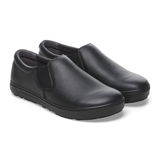 QO 400 Slip On | Leather | Black/Black - shoe - Birkenstock