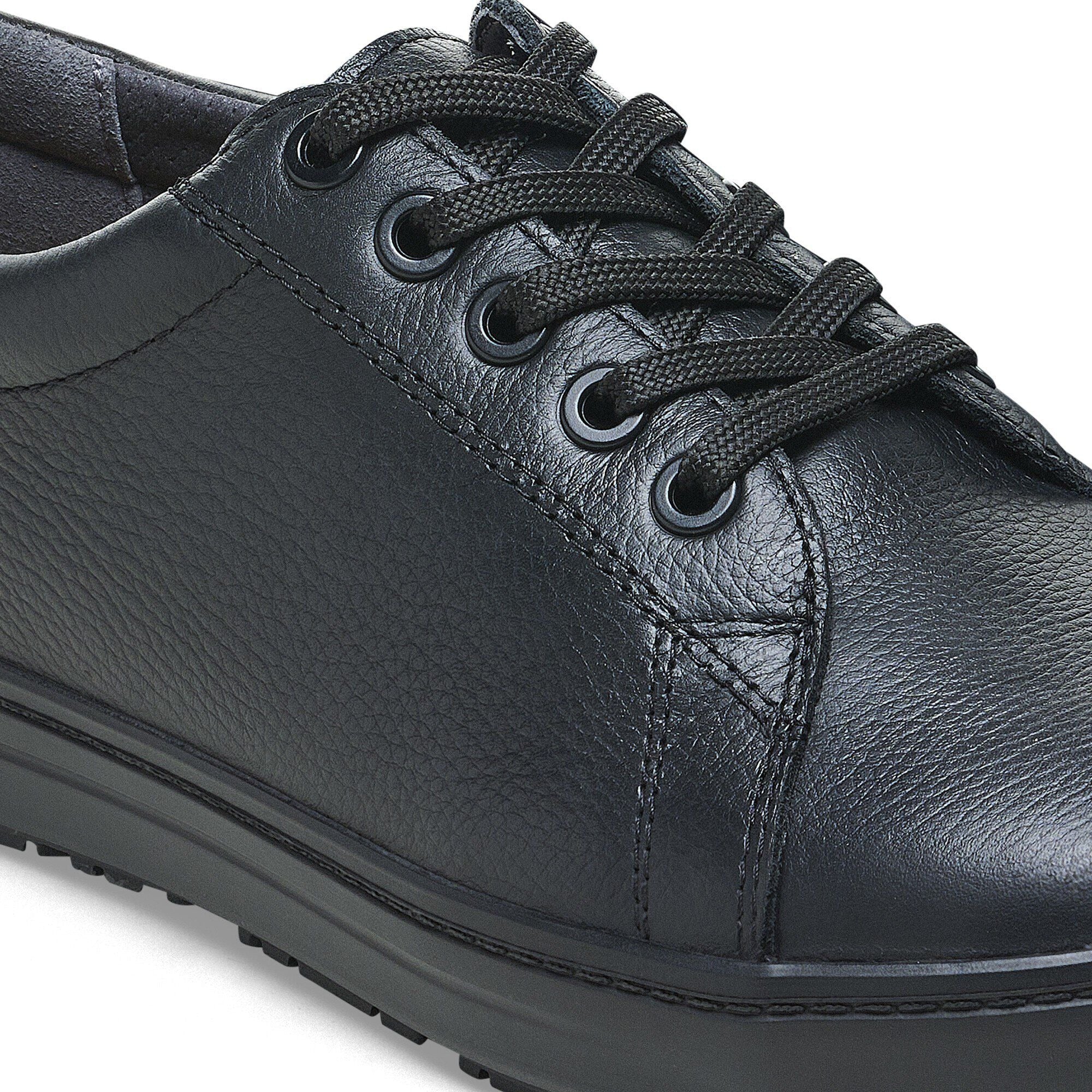 QO 500 Lace Up | Leather | Black/Black – Birkenstock Midtown