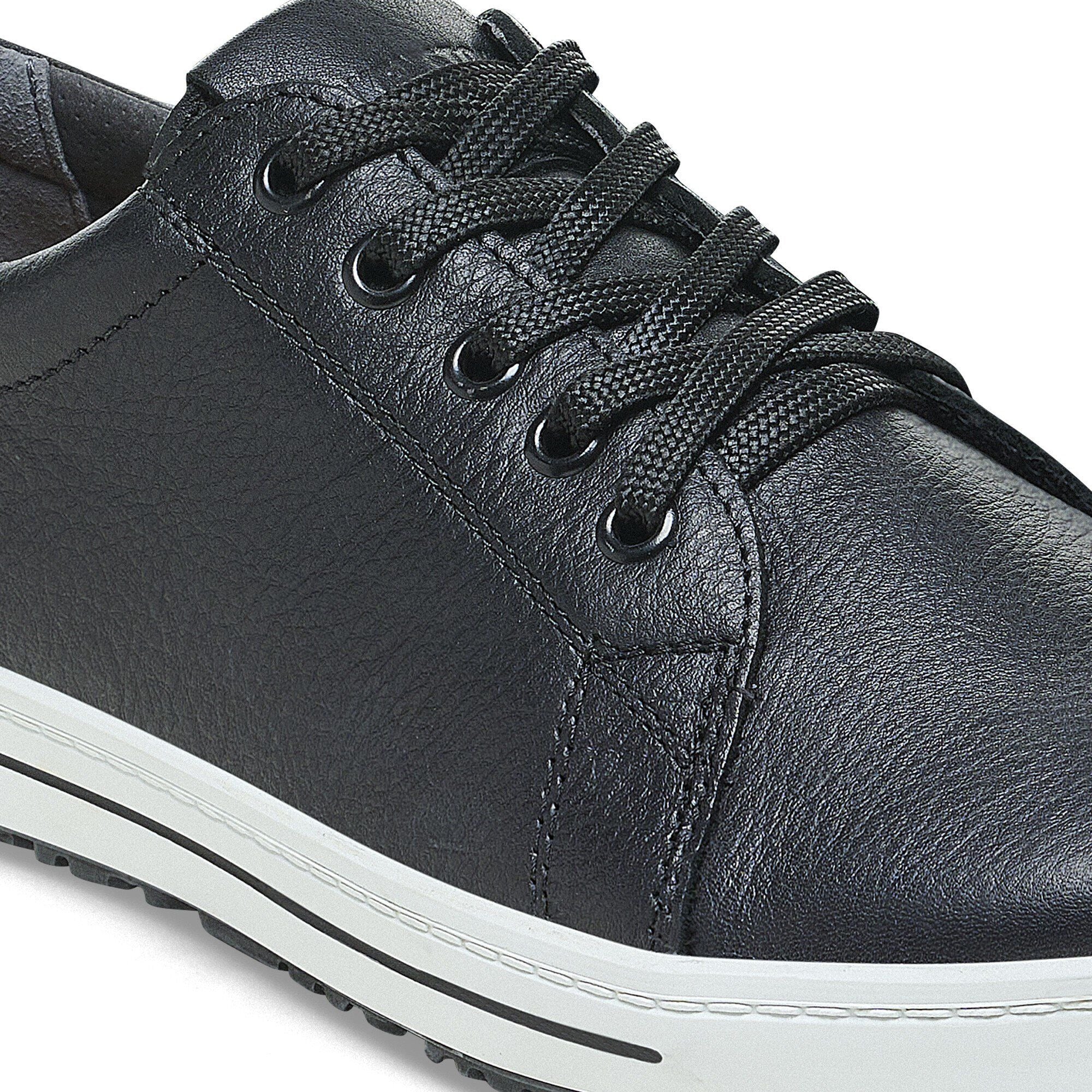 QO 500 Lace Up | Leather | Black/White – Birkenstock Midtown