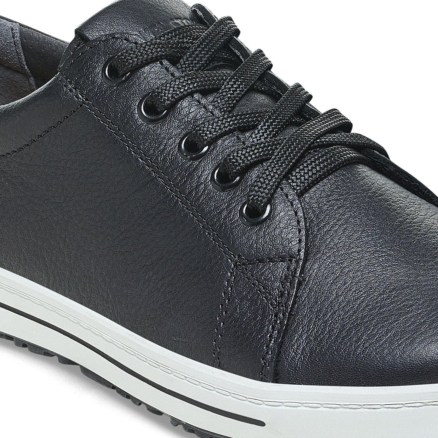 QO 500 Lace Up | Leather | Black/White - shoe - Birkenstock