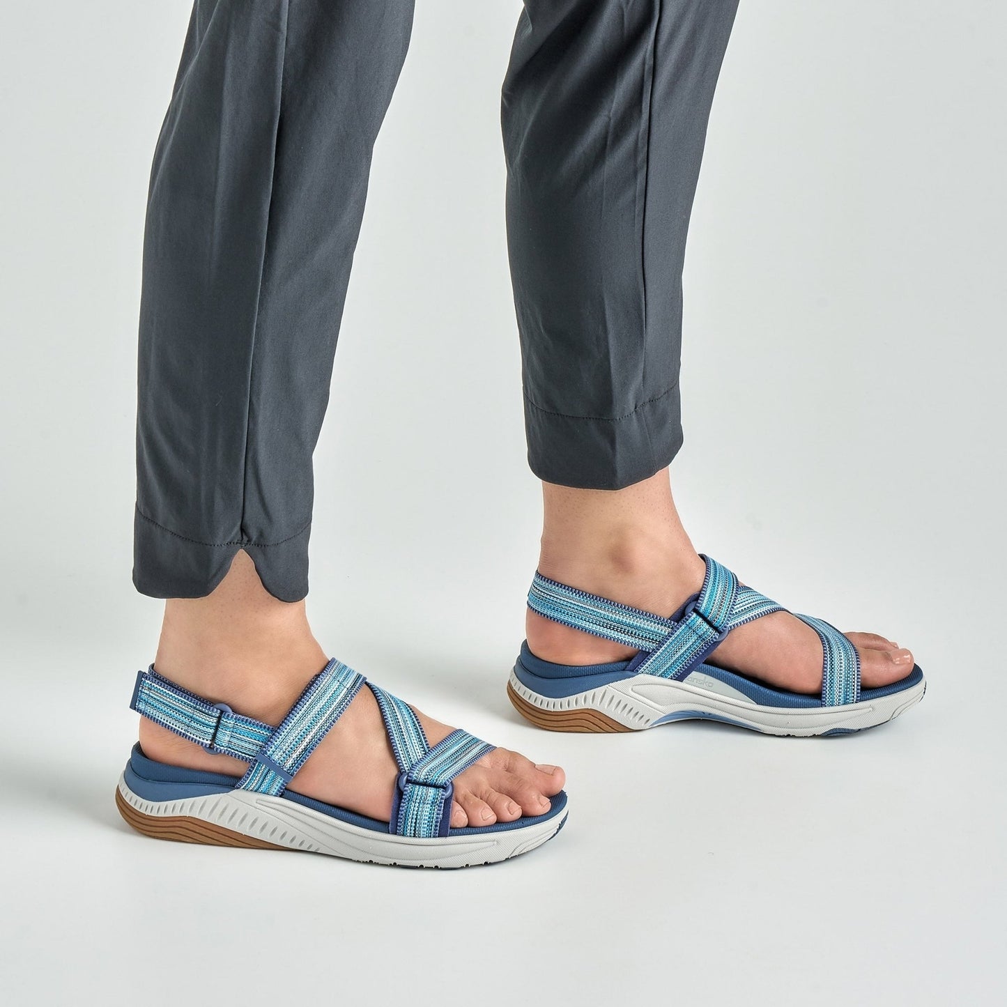 Rayna | Textile/Webbing | Blue - sandals - Dansko