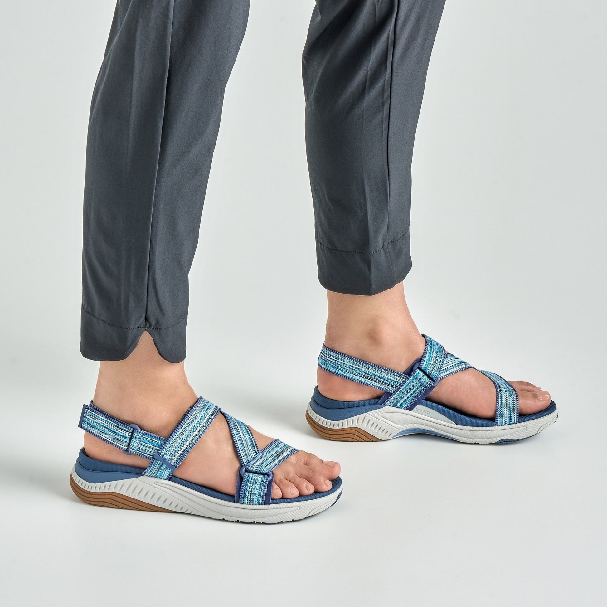 Rayna | Textile/Webbing | Blue - sandals - Dansko