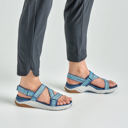 Rayna | Textile/Webbing | Blue - sandals - Dansko