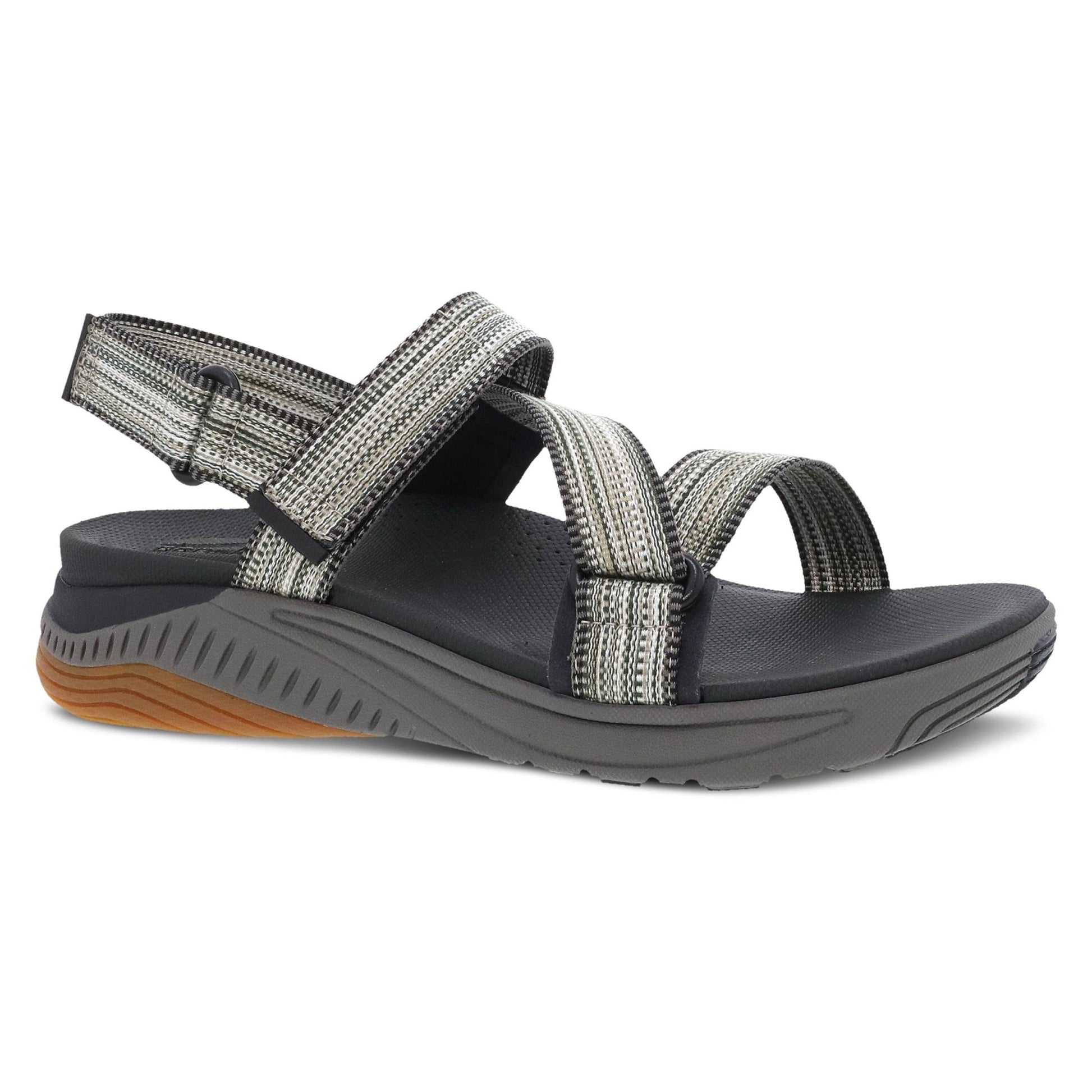 Rayna | Textle/Webbing | Black - sandals - Dansko
