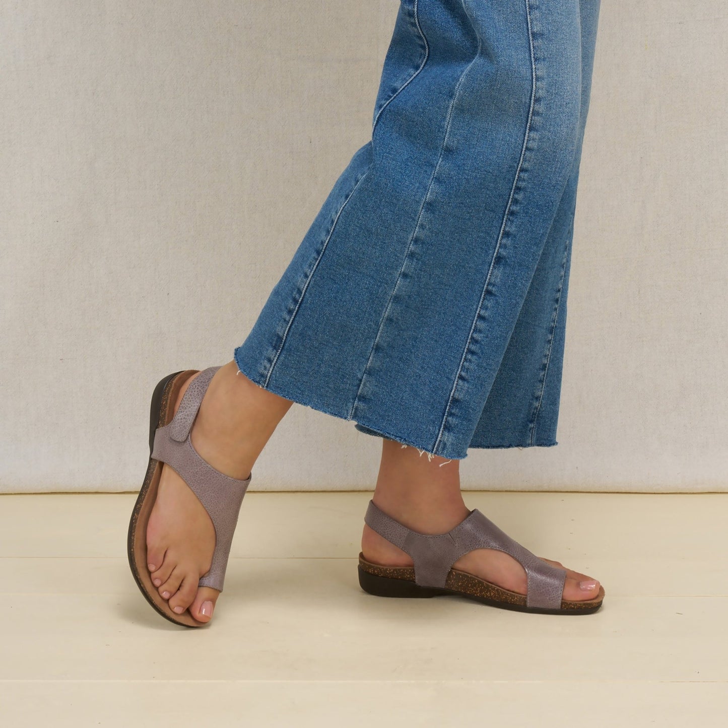Reece | Leather | Dusty Lilac - sandals - Dansko