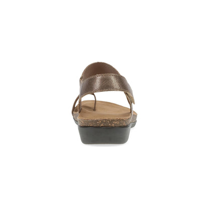 Reece | Metallic Leather | Bronze - sandals - Dansko