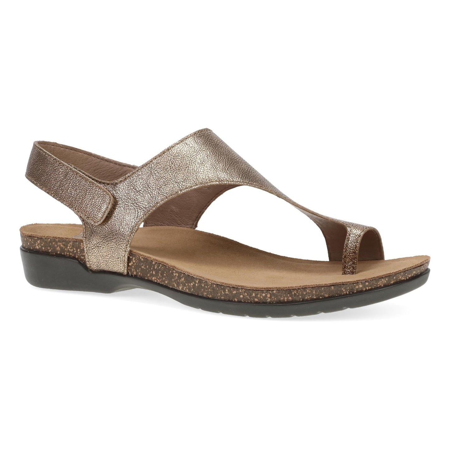 Reece | Metallic Leather | Bronze - sandals - Dansko