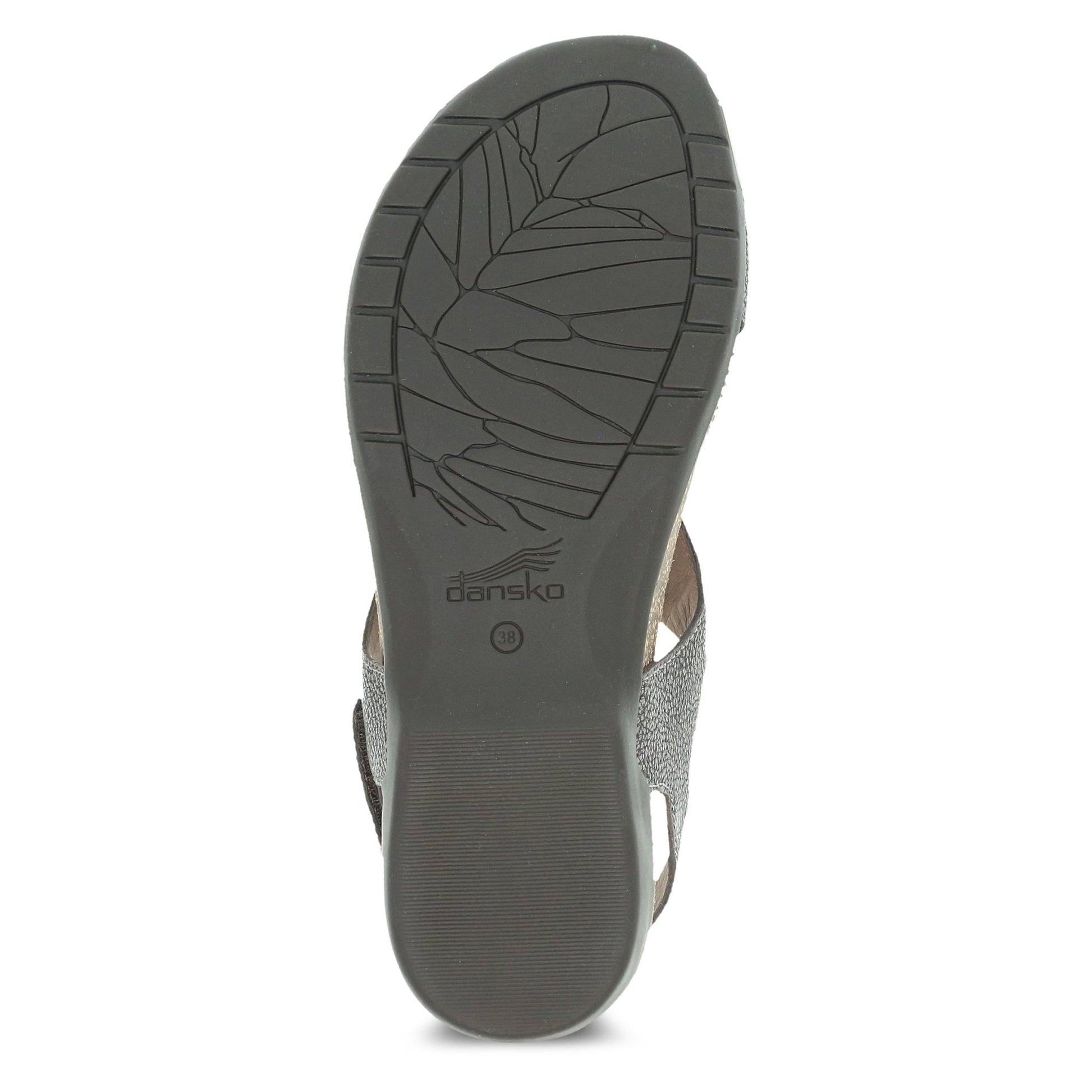 Reece | Metallic Leather | Pewter - sandals - Dansko