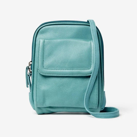 RFID Mini Organizer | Teal - SHOULDER - Osgoode Marley