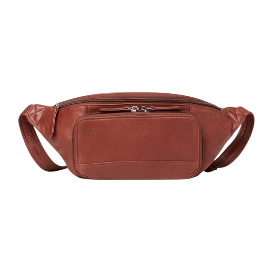 RFID Organizer Waistpack | Brandy - Bag - Osgoode Marley