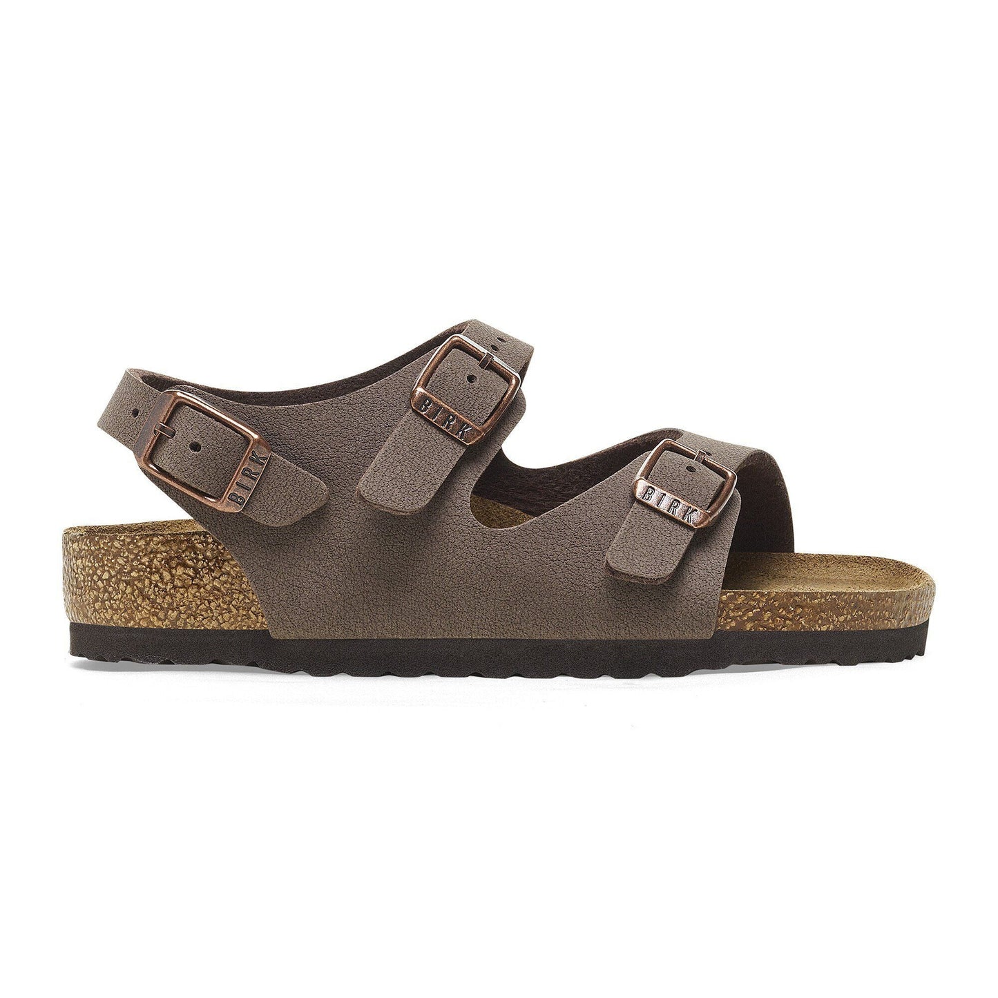Roma | Kids | Birkibuc | Mocha - sandals - Birkenstock