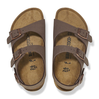 Roma | Kids | Birkibuc | Mocha - sandals - Birkenstock