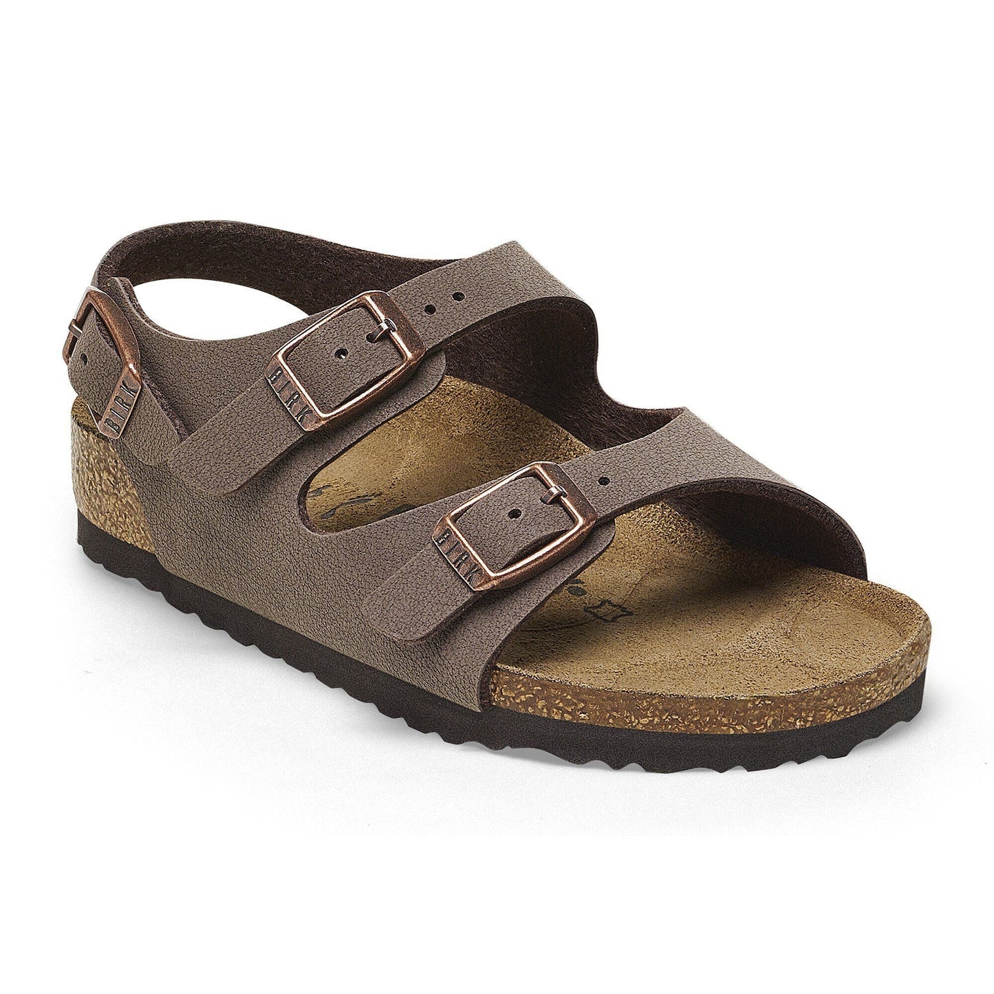 Roma | Kids | Birkibuc | Mocha - sandals - Birkenstock
