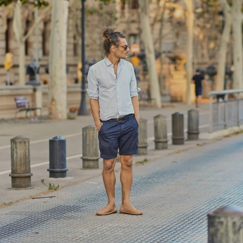 Roma | Leather | Fawn Tan - clog - VIBAe