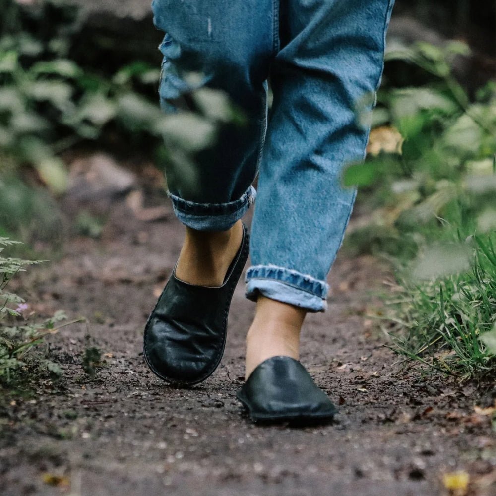 Roma | Leather | Preto Black - clog - VIBAe