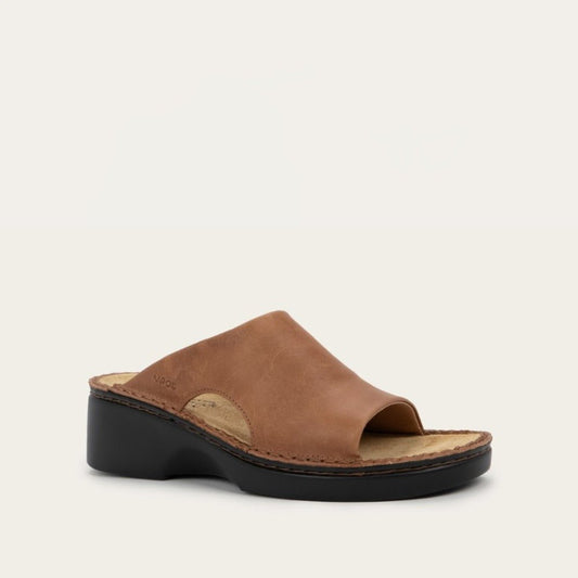 Rome | Leather | Latte Brown - sandals - Naot