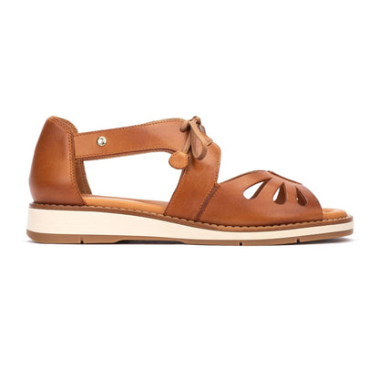 Roquetas | Leather | Brandy - sandals - Pikolinos