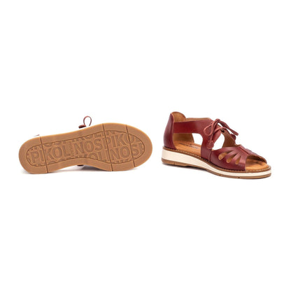 Roquetas | Leather | Sandia - sandals - Pikolinos