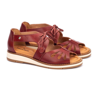 Roquetas | Leather | Sandia - sandals - Pikolinos