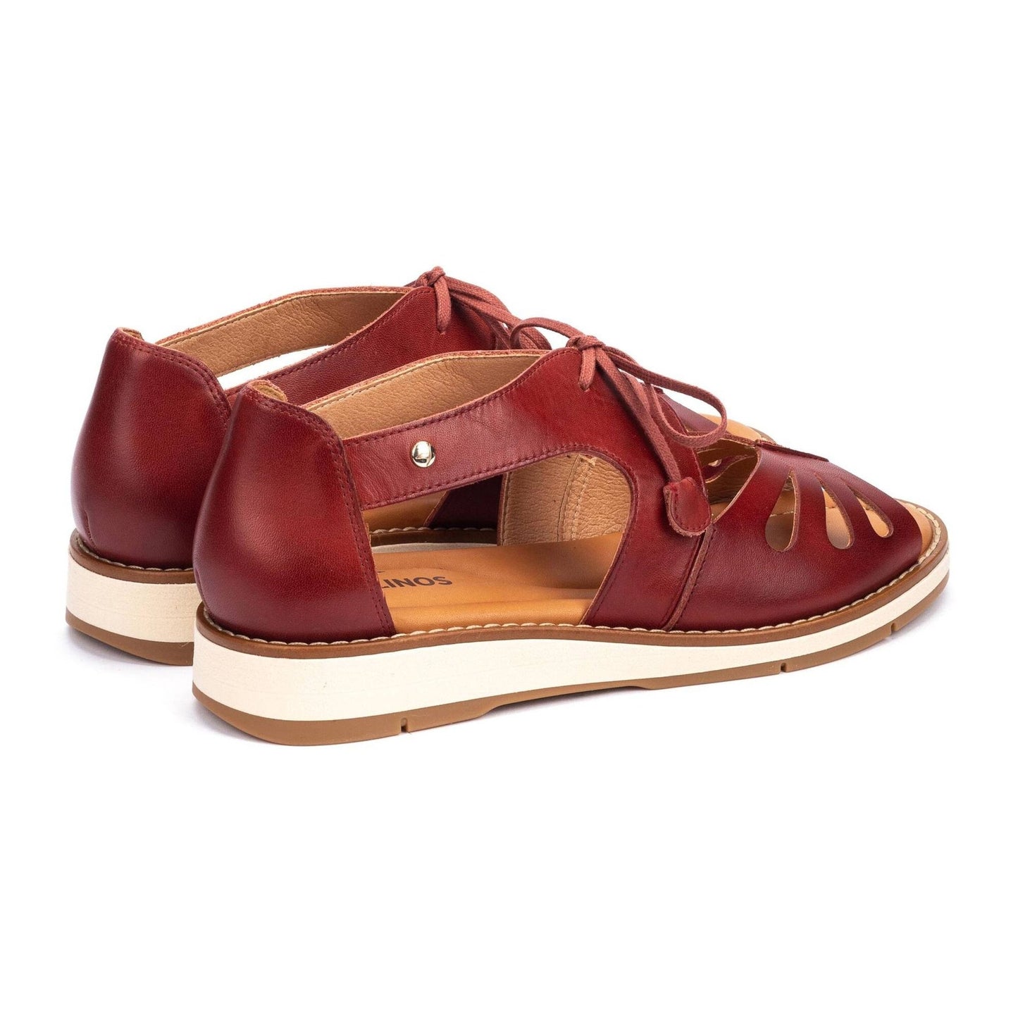 Roquetas | Leather | Sandia - sandals - Pikolinos