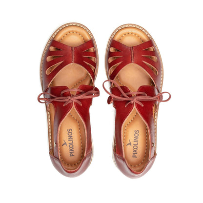 Roquetas | Leather | Sandia - sandals - Pikolinos