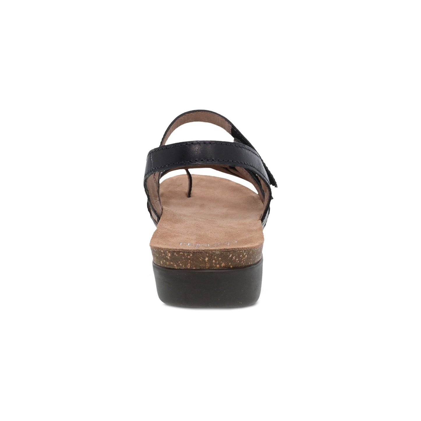 Roslyn | Waxy Burnished | Black - sandals - Dansko